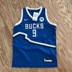 Signed Bucks Basketball Jersey